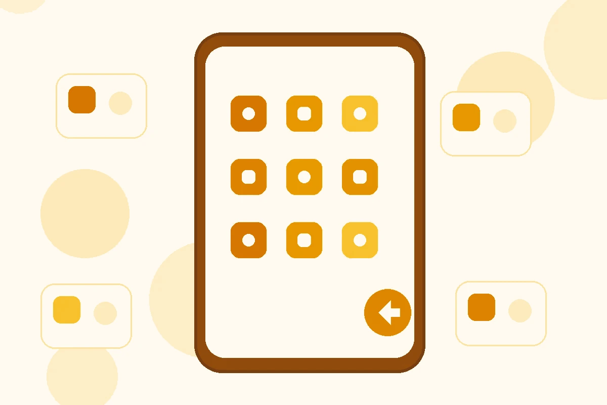 Android shortcut creation illustration